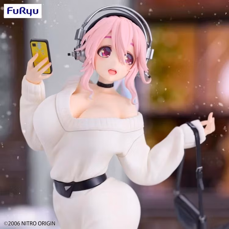Nitroplus Trio-Try-iT Super Sonico (Winter Memory Ver.) Figure (Rerelease)