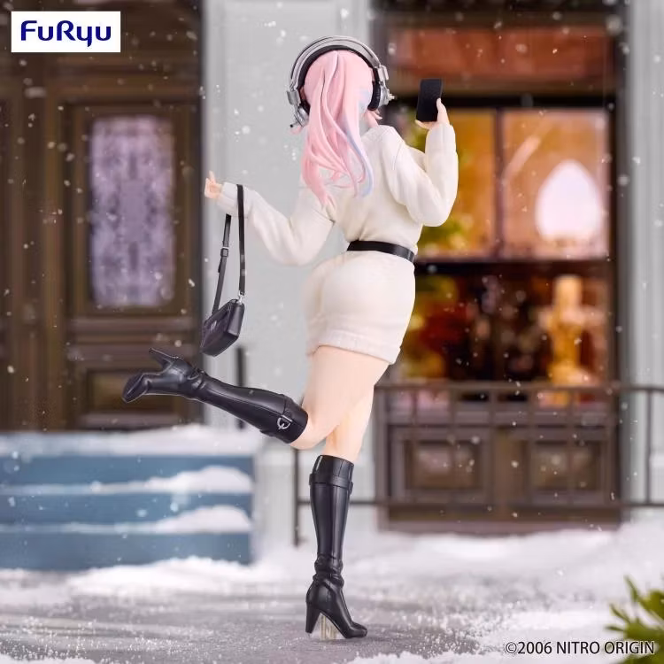 Nitroplus Trio-Try-iT Super Sonico (Winter Memory Ver.) Figure (Rerelease)