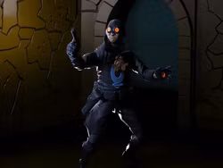 Hellboy Lobster Johnson (The Iron Prometheus) 1/12 Scale Action Figure