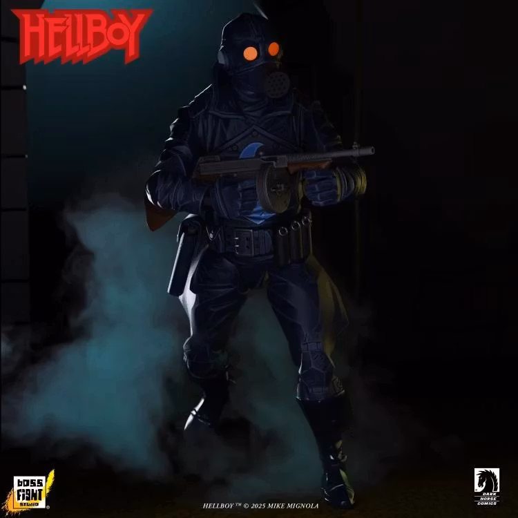 Hellboy Lobster Johnson (The Iron Prometheus) 1/12 Scale Action Figure