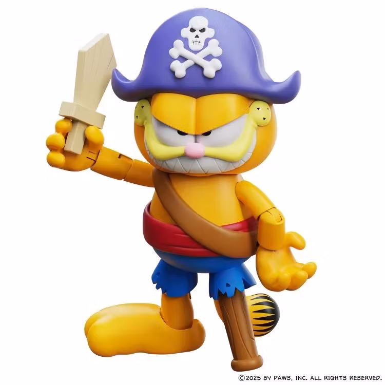 Garfield's Halloween Adventure Pirate Garfield and Pirate Odie Figure Two-Pack