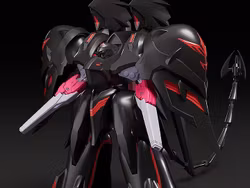 Martian Successor Nadesico Moderoid Black Sarena Model Kit (Rerelease)
