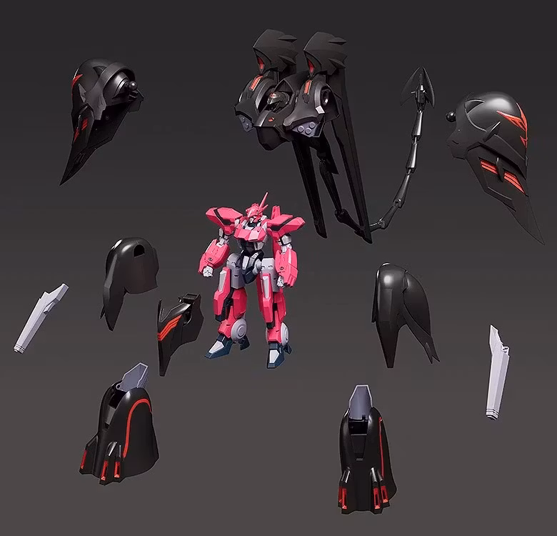 Martian Successor Nadesico Moderoid Black Sarena Model Kit (Rerelease)