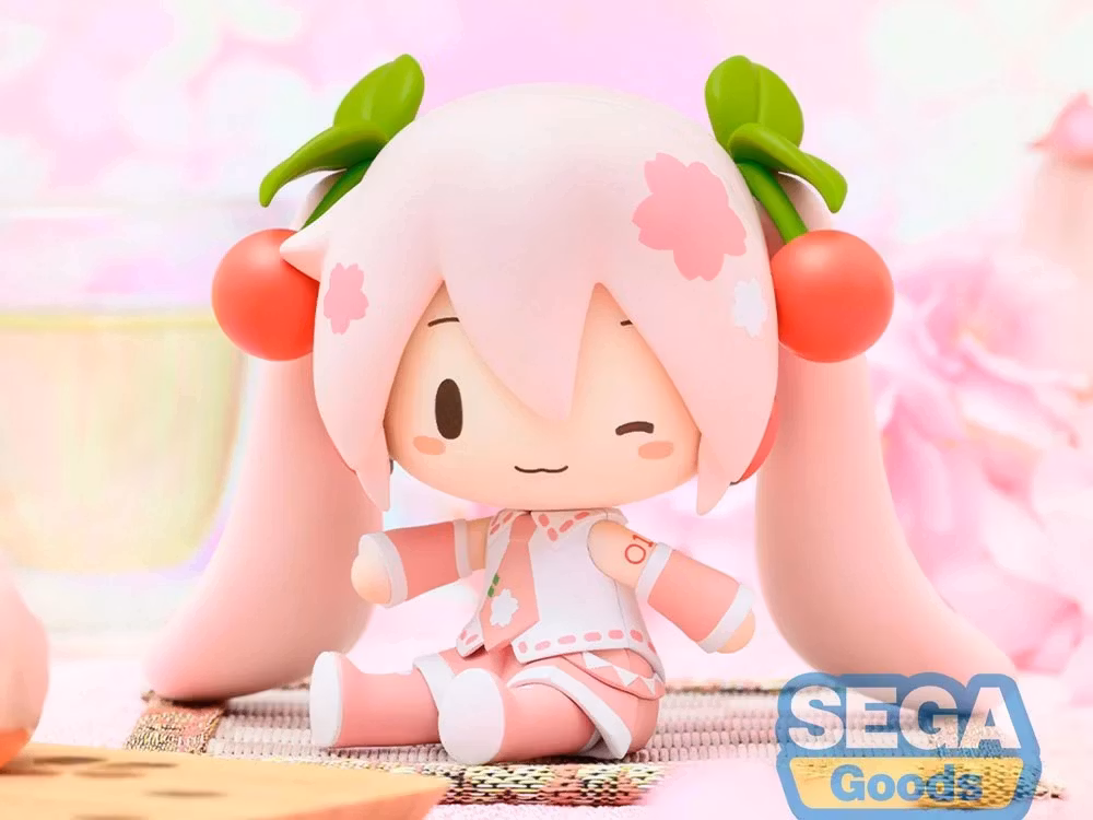 Vocaloid Fuwa Petit Sakura Miku Chibi Figure