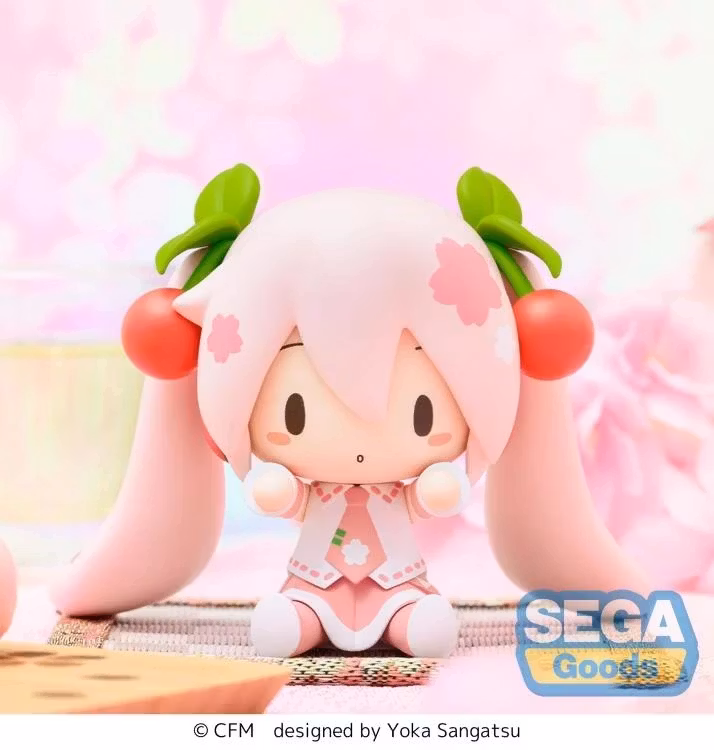 Vocaloid Fuwa Petit Sakura Miku Chibi Figure