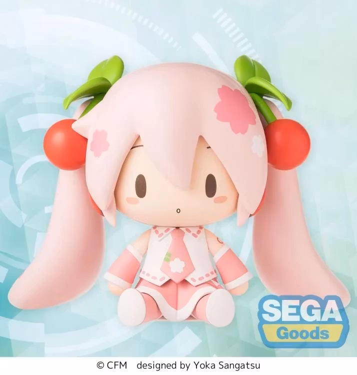 Vocaloid Fuwa Petit Sakura Miku Chibi Figure