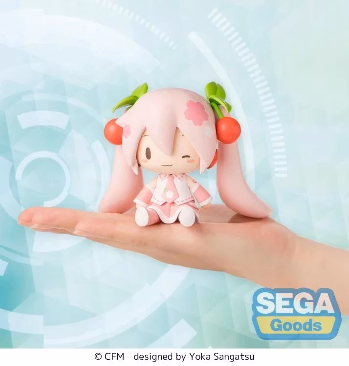 Vocaloid Fuwa Petit Sakura Miku Chibi Figure