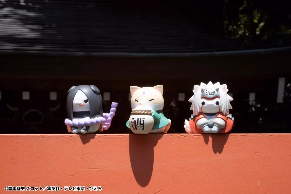 Naruto Nyaruto! Mega Cat Project Come Here Sasuke-Kun! Box of 8 Random Figures