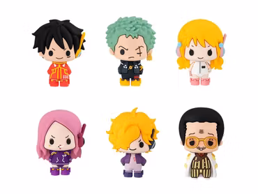 One Piece Chokorin Mascot (Egghead Ver.) Set of 6 Figures