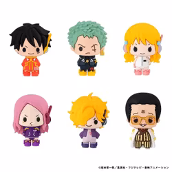 One Piece Chokorin Mascot (Egghead Ver.) Set of 6 Figures