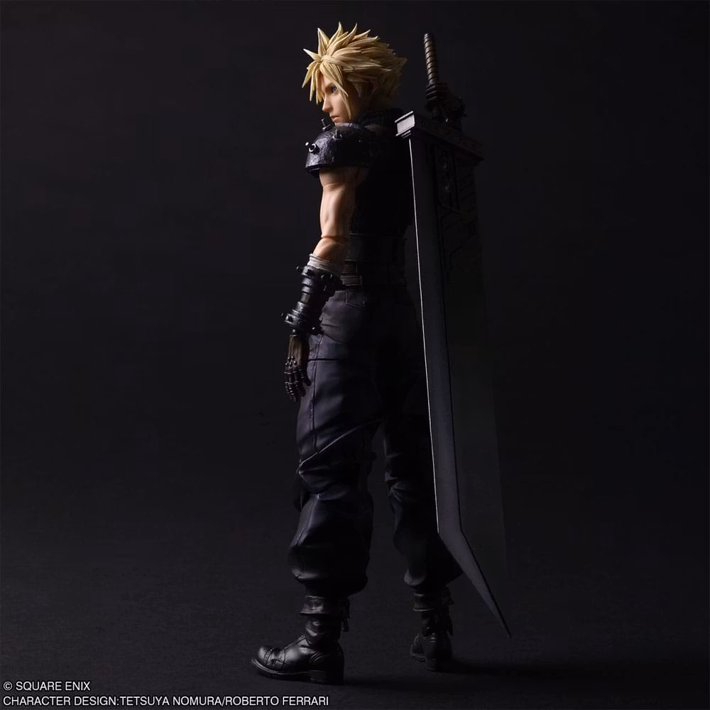 Final Fantasy VII Rebirth Play Arts Shin Cloud Strife Action Figure