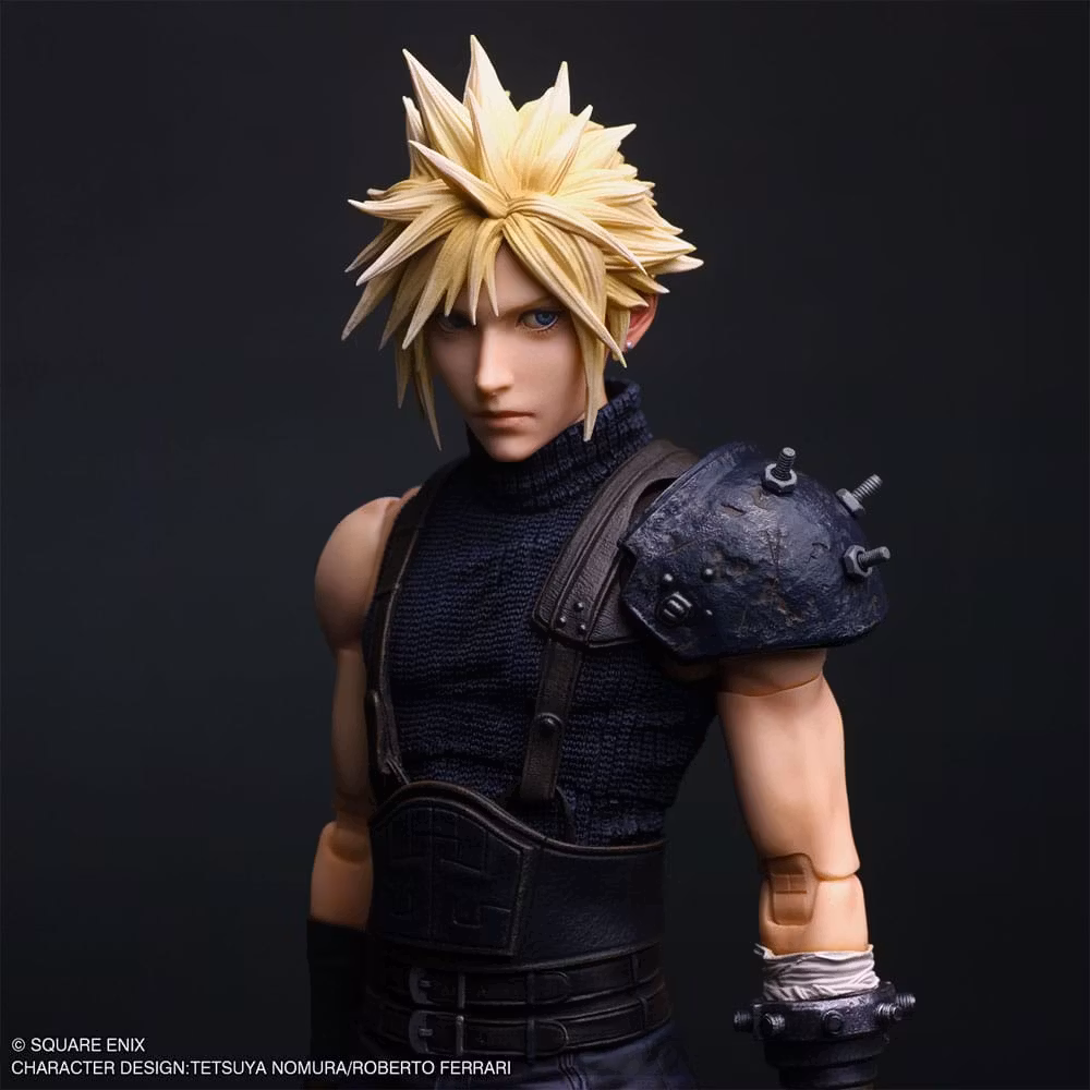 Final Fantasy VII Rebirth Play Arts Shin Cloud Strife Action Figure