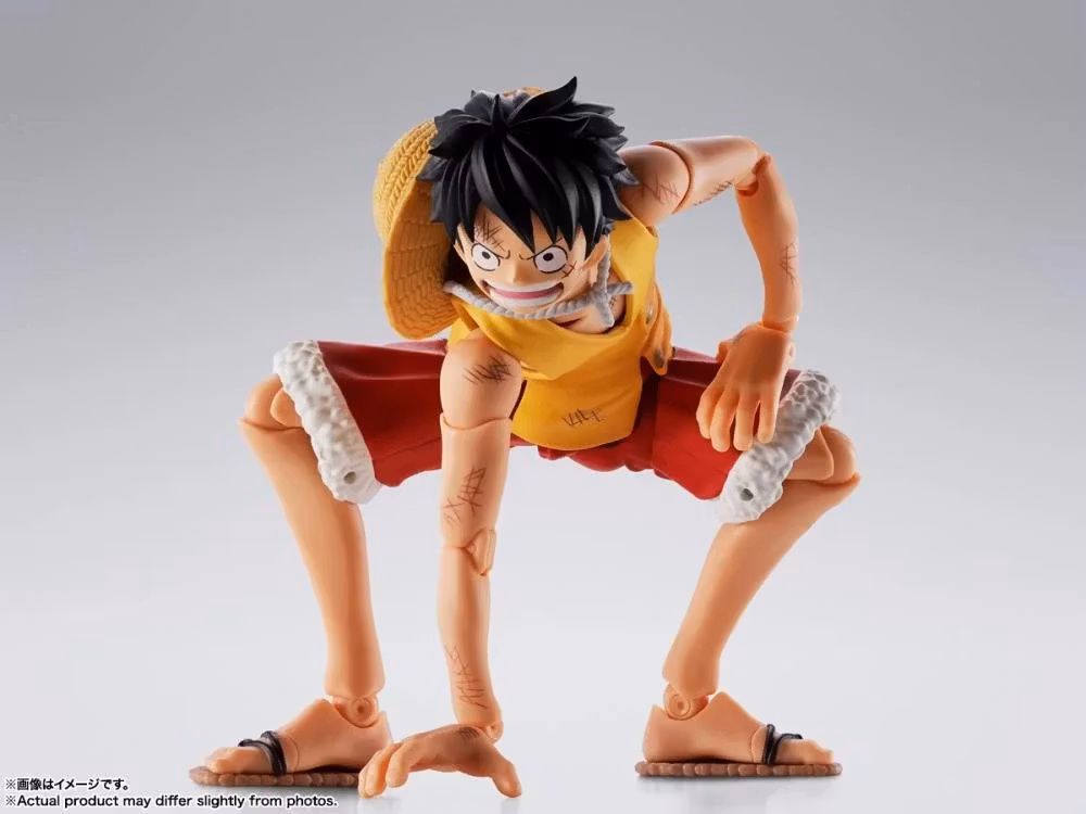 One Piece S.H.Figuarts Monkey D. Luffy (Summit War of Marineford) Action Figure