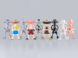 One Piece Luffy's Archive of Adventure Vol.2 Blind Box of 10 Figures