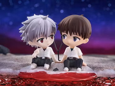 Rebuild of Evangelion Mini Memory Shinji Ikari & Kaworu Nagisa Figure