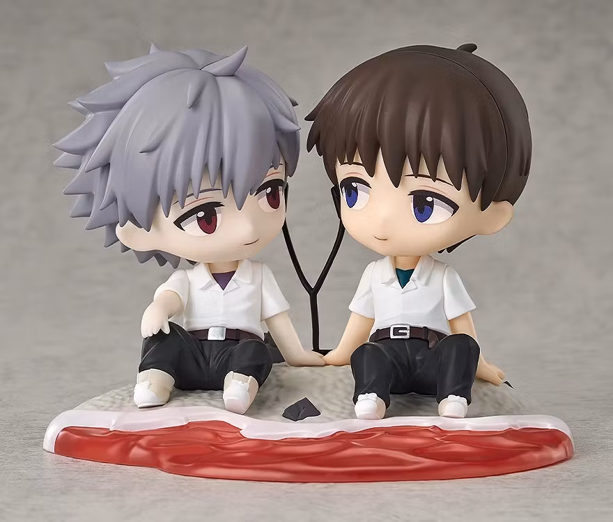Rebuild of Evangelion Mini Memory Shinji Ikari & Kaworu Nagisa Figure