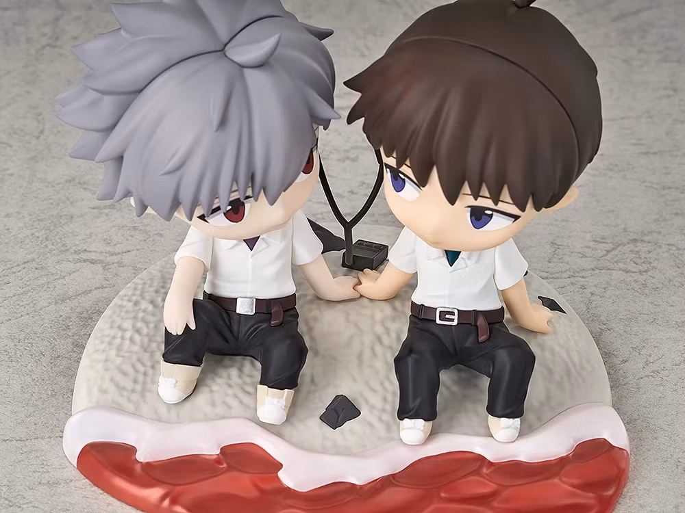 Rebuild of Evangelion Mini Memory Shinji Ikari & Kaworu Nagisa Figure