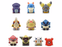 Monster Hunter Capcom Figure Builder Vol.2 Set of 10 Finger Puppets