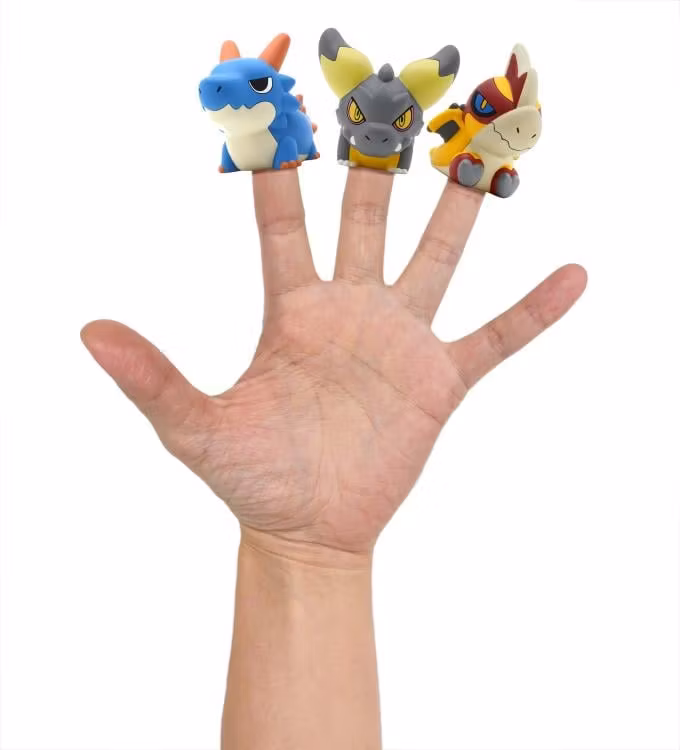 Monster Hunter Capcom Figure Builder Vol.2 Set of 10 Finger Puppets