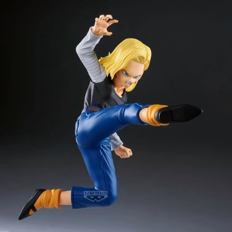 Dragon Ball Z Match Makers Android 18 & Mr. Satan (Vs. Mighty Mask) Figures