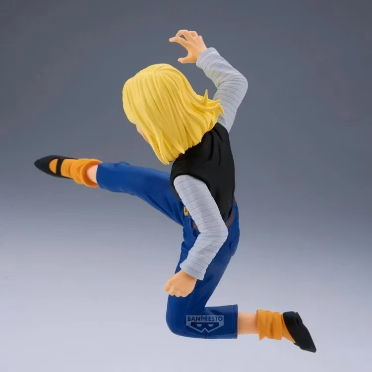 Dragon Ball Z Match Makers Android 18 & Mr. Satan (Vs. Mighty Mask) Figures