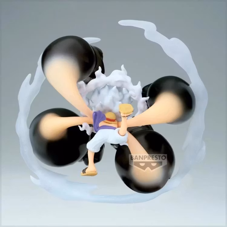 One Piece World Collectable Figure Special Monkey D. Luffy Gear 5 (Gum-Gum Dawn Gatling) Figure