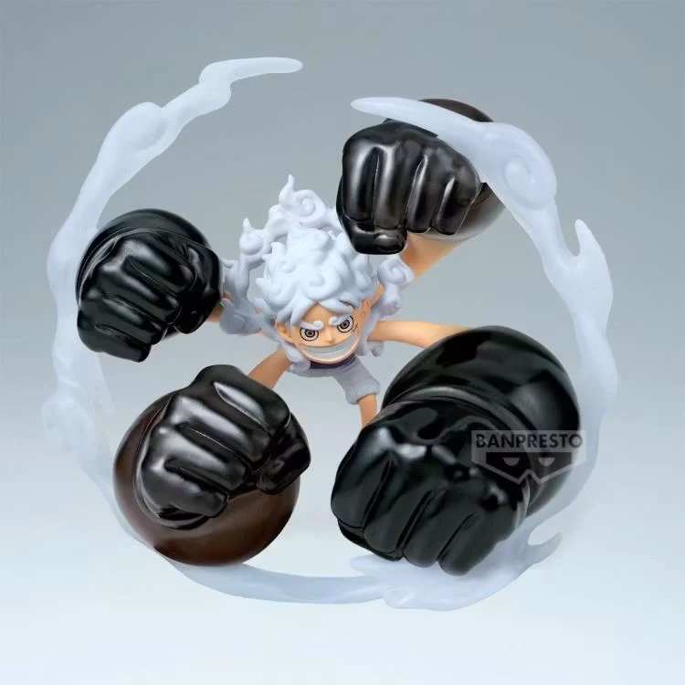 One Piece World Collectable Figure Special Monkey D. Luffy Gear 5 (Gum-Gum Dawn Gatling) Figure