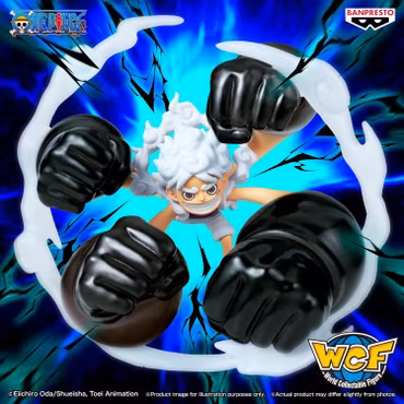 One Piece World Collectable Figure Special Monkey D. Luffy Gear 5 (Gum-Gum Dawn Gatling) Figure