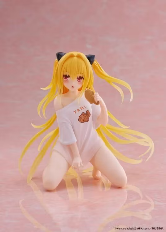 To Love-Ru Darkness Desktop Cute Golden Darkness (Roomwear Ver.) Figure