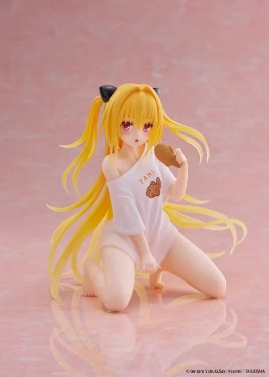 To Love-Ru Darkness Desktop Cute Golden Darkness (Roomwear Ver.) Figure
