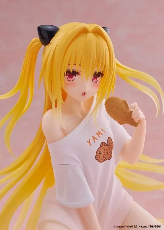 To Love-Ru Darkness Desktop Cute Golden Darkness (Roomwear Ver.) Figure