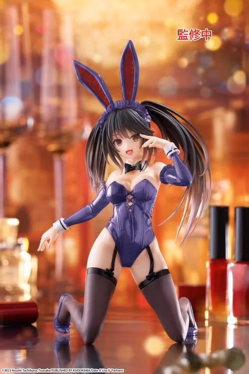 Date A Live V Desktop Cute Kurumi Tokisaki (Bunny Ver.) Figure (Renewal Edition)