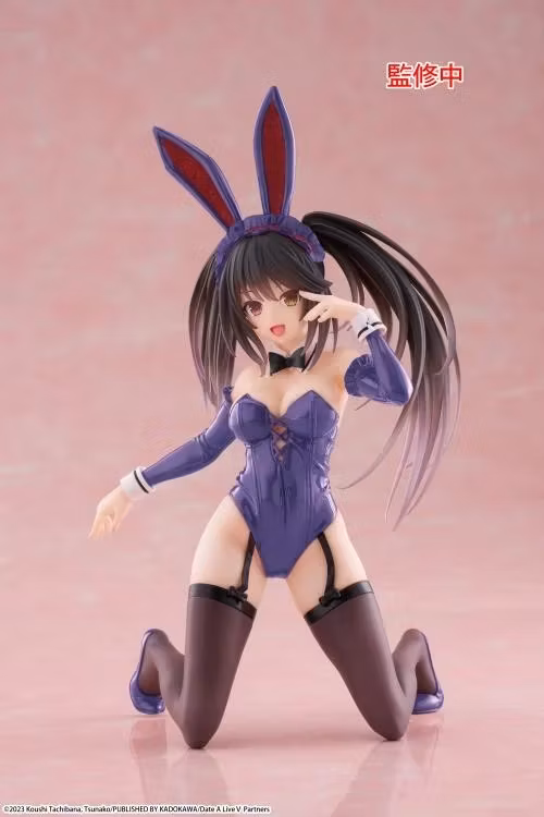 Date A Live V Desktop Cute Kurumi Tokisaki (Bunny Ver.) Figure (Renewal Edition)