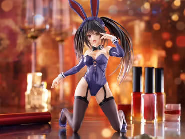 Date A Live V Desktop Cute Kurumi Tokisaki (Bunny Ver.) Figure (Renewal Edition)