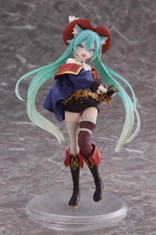 Vocaloid Hatsune Miku (Puss in Boots) Wonderland Figure (Rerelease)