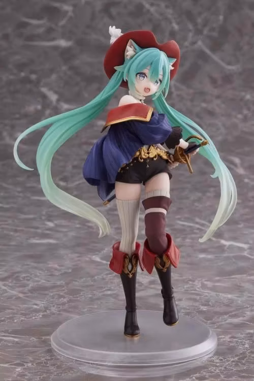 Vocaloid Hatsune Miku (Puss in Boots) Wonderland Figure (Rerelease)