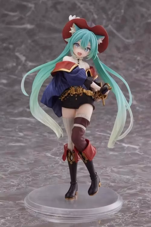 Vocaloid Hatsune Miku (Puss in Boots) Wonderland Figure (Rerelease)