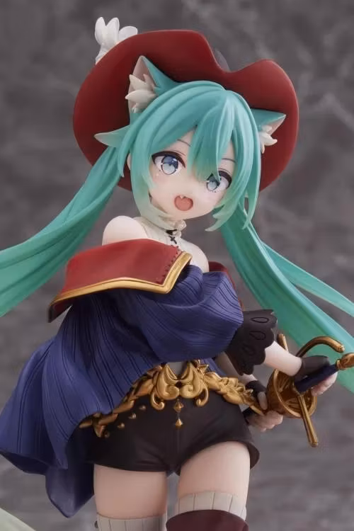 Vocaloid Hatsune Miku (Puss in Boots) Wonderland Figure (Rerelease)