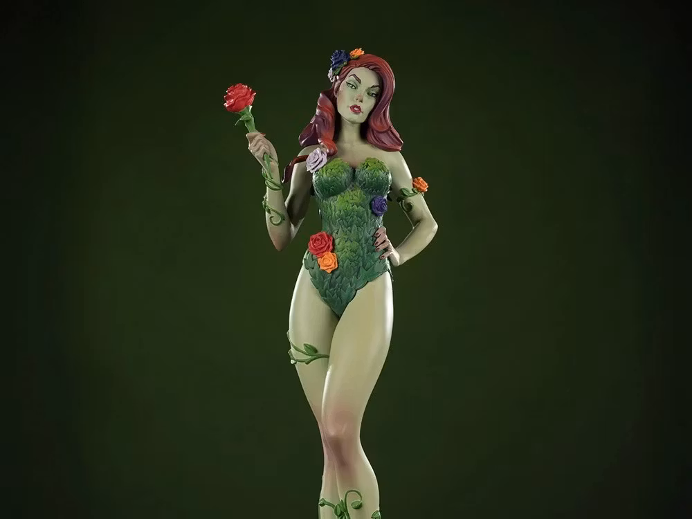 DC Covers Girls Poison Ivy 1/8 Scale Limited Edition Statue (J. Scott Campbell)