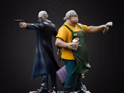 Sakamoto Days Taro Sakamoto Deluxe 1/10 Art Scale Statue