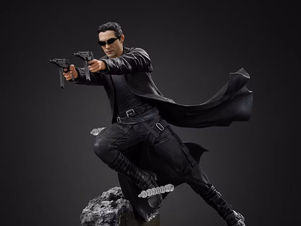 The Matrix Battle Diorama Series Neo 1/10 Art Scale Statue