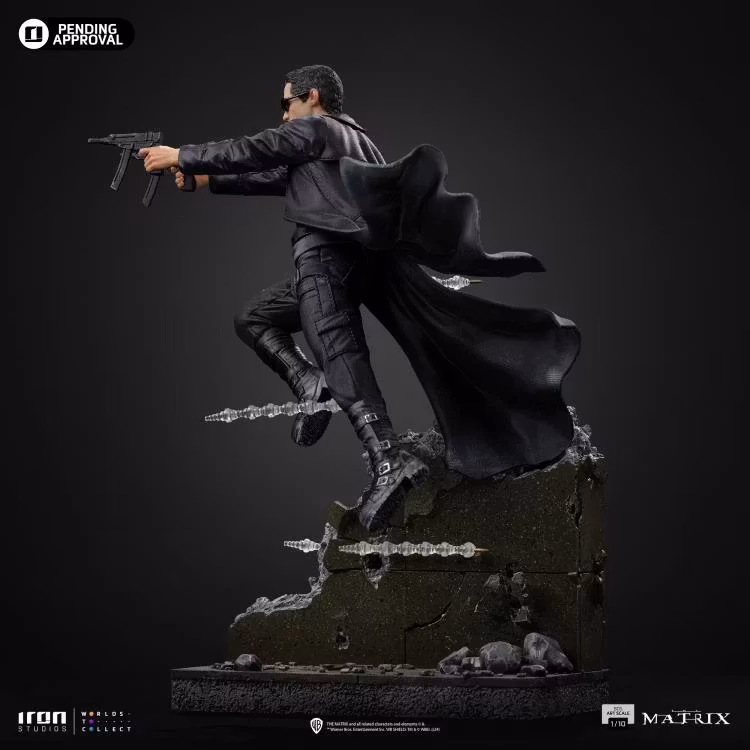 The Matrix Battle Diorama Series Neo 1/10 Art Scale Statue