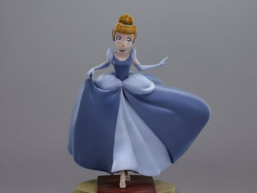 Disney Anime Princess Cinderella 1/10 Art Scale Statue