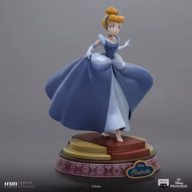 Disney Anime Princess Cinderella 1/10 Art Scale Statue