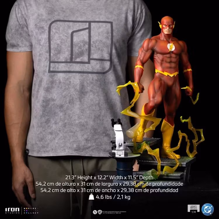 DC Comics Series 9 Legacy Replica The Flash 1/4 Scale Statue