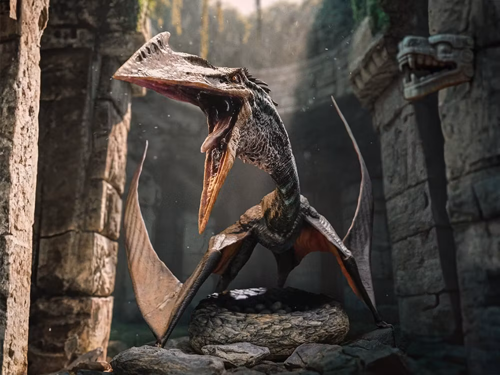 Jurassic World: Rebirth Icons Quetzalcoatlus Statue