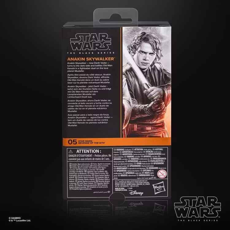 Star Wars: The Black Series Anakin Skywalker (Revenge of the Sith) Action Figure