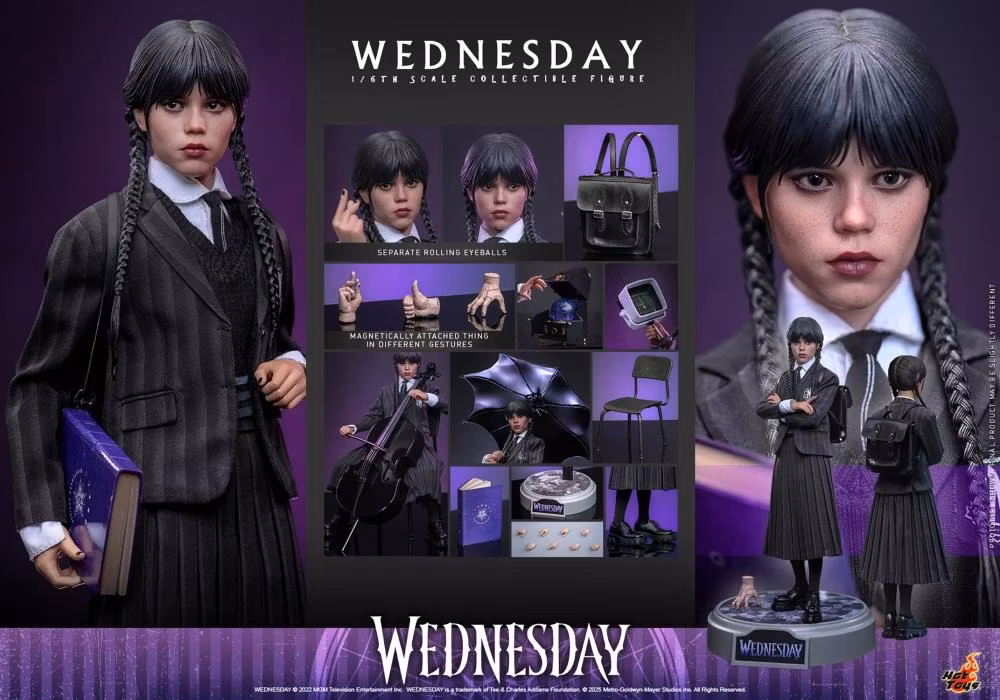 Wednesday TMS135 Wednesday Addams 1/6 Scale Collectible Figure