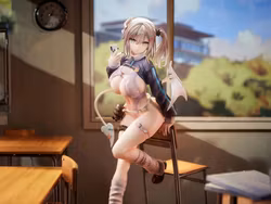 Sune Illustration Silent Gal Succubus Shinomiya Yuki 1/6 Scale Figure