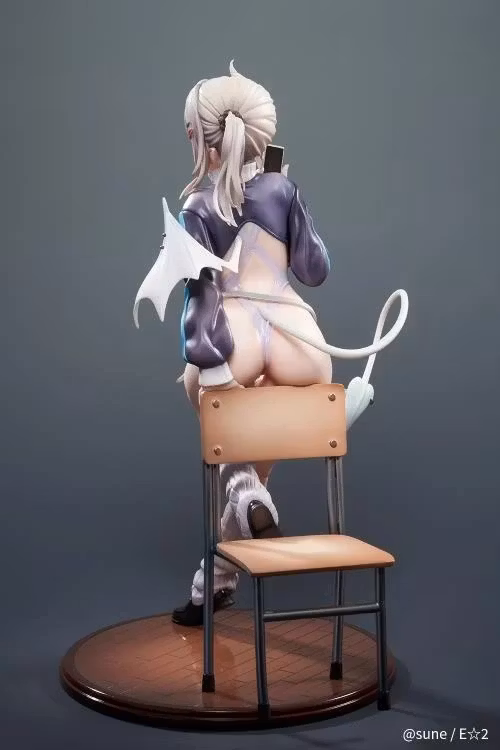 Sune Illustration Silent Gal Succubus Shinomiya Yuki 1/6 Scale Figure